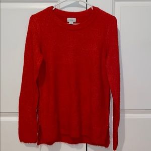 Old Navy Long Red Sweater
